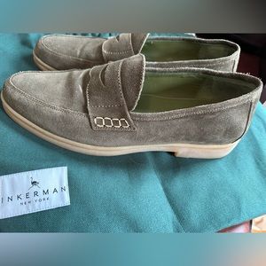 Inkerman Loafers - dark green suede